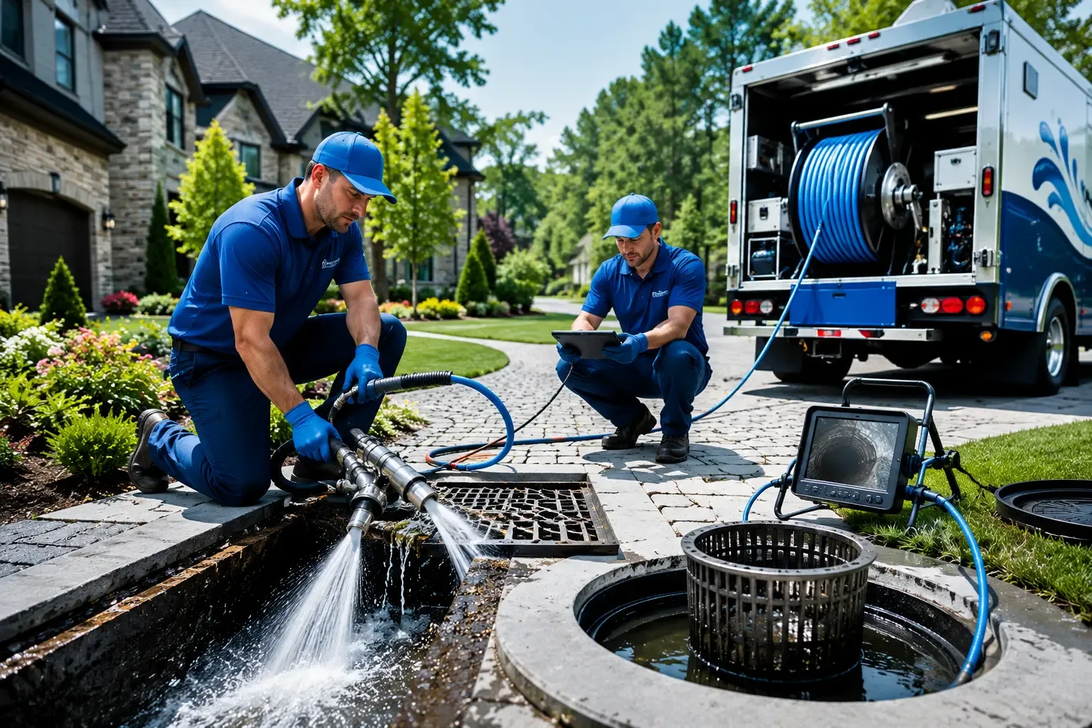 Local outdoor drain cleaning professionals in Forney, TX